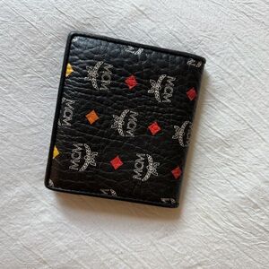 MCM Black Rainbow Wallet